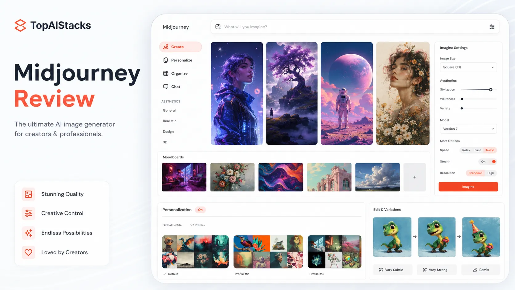 Midjourney as the AI image generation layer inside a broader creative and marketing stack